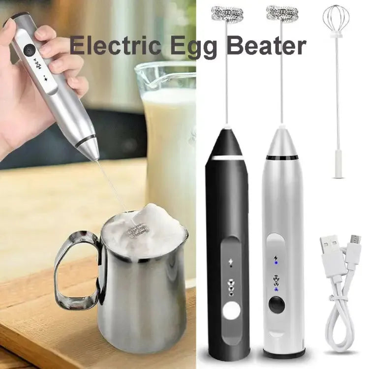 Rechargeable Coffee Beater - Electric Coffee Mixer Rechargeable Milk Shaker